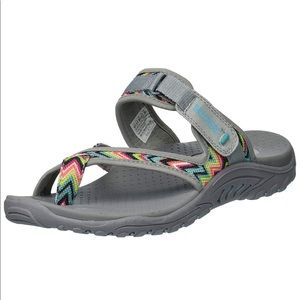 Skechers Reggae Zig Swag Sandals Women’s Size 8M.